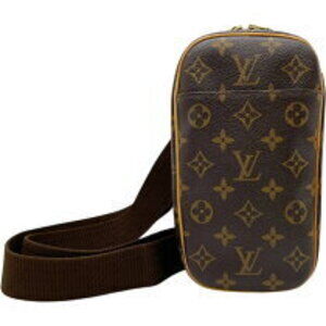 Louis Vuitton Pochette Ganjou Brown Monogram Body Bag